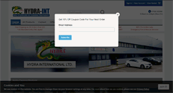 Desktop Screenshot of hydra-int.com
